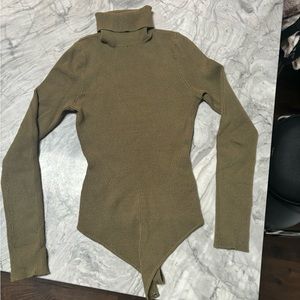 Abercrombie sweater bodysuit